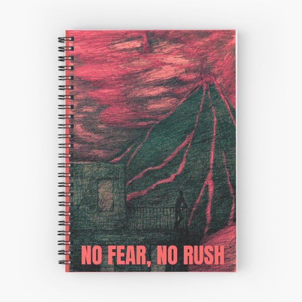 Item preview, No Fear, No Rush – Tranquility at the Edge - Red designed and sold by Anomaly Effect.