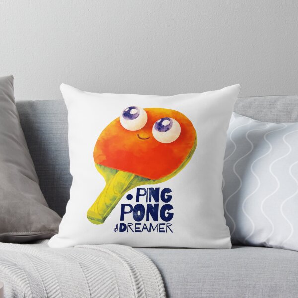 Item preview, Ping Pong Dreamer - Whimsical Paddle Art designed and sold by miaa-artistshop.
