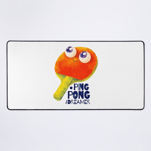 Item preview, Ping Pong Dreamer - Whimsical Paddle Art designed and sold by miaa-artistshop.