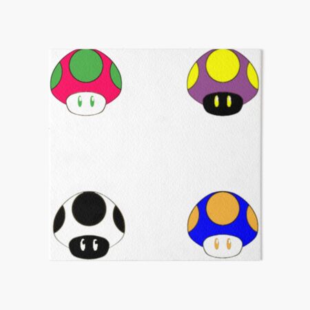 Item preview, Copy of Different Palettes of the Super Mushroom designed and sold by How2Art.