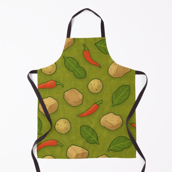 Item preview, Green Curry of Songkran designed and sold by BobArtGallery.
