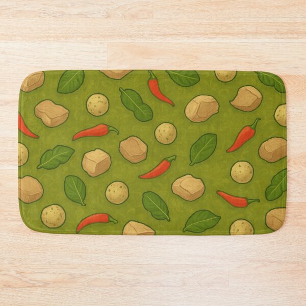 Item preview, Green Curry of Songkran designed and sold by BobArtGallery.