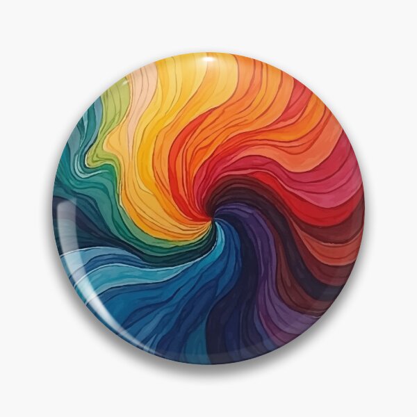 Item preview, Colorstorm – Swirling Rainbow Abstract designed and sold by BlindCatCreative.