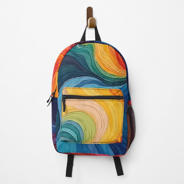 Item preview, Colorstorm – Swirling Rainbow Abstract designed and sold by BlindCatCreative.