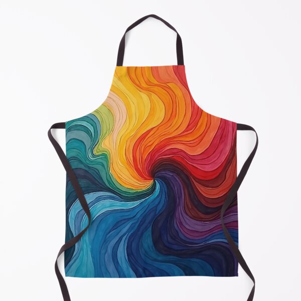 Item preview, Colorstorm – Swirling Rainbow Abstract designed and sold by BlindCatCreative.