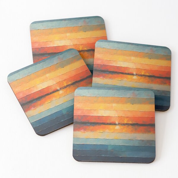 Item preview, Earthen Layers – Textured Earth Tone Abstract designed and sold by BlindCatCreative.