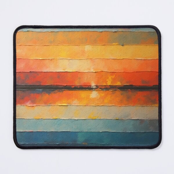 Item preview, Earthen Layers – Textured Earth Tone Abstract designed and sold by BlindCatCreative.