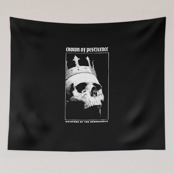 Item preview, Crown of Pestilence.Medieval skull style design by shadowinkedartwork. Whispers of the underworld. designed and sold by shadowinkedart.