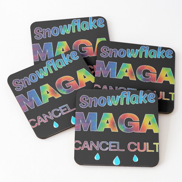 Item preview, Snowflake MAGA Cancel Cult Tears designed and sold by AuroraXGreen.