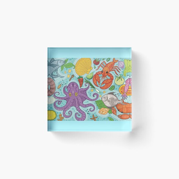 Item preview, SEAFOOD designed and sold by kittyfelicia.