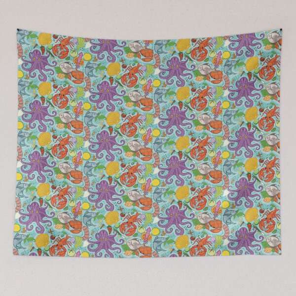 Item preview, SEAFOOD designed and sold by kittyfelicia.