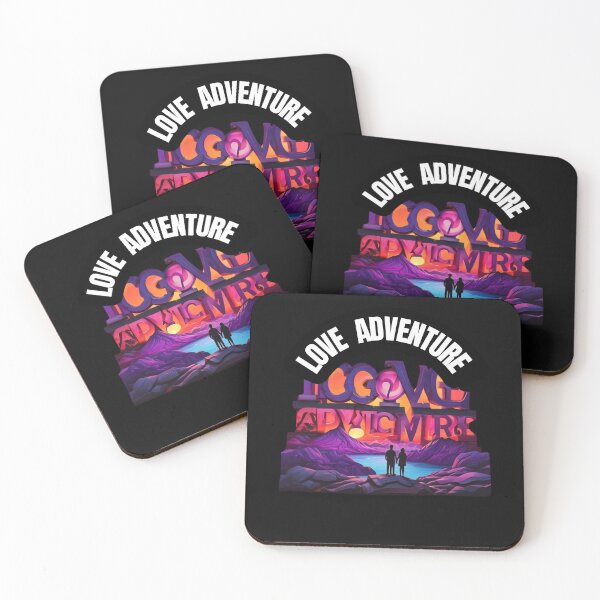 Item preview, LOVE ADVENTURE AWAITS: Bold T-Shirt Design for Travel Lovers designed and sold by Mikel-empire.