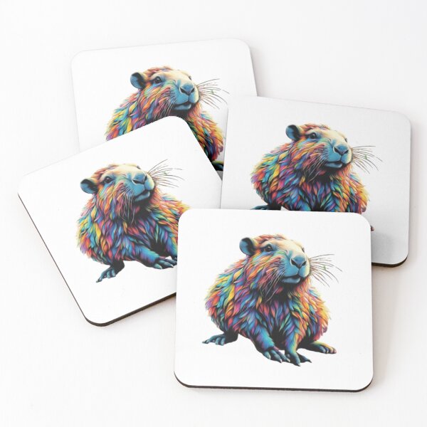 Item preview, Cool Iron on Patches Capybara Sticker designed and sold by WifiJW0526.