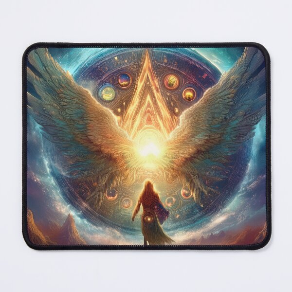 Item preview, The Gate of the Messengers of Abundance designed and sold by HighestMind_888.