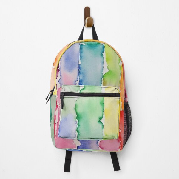 Item preview, Prismatic Stripes – Vertical Rainbow Watercolor designed and sold by BlindCatCreative.