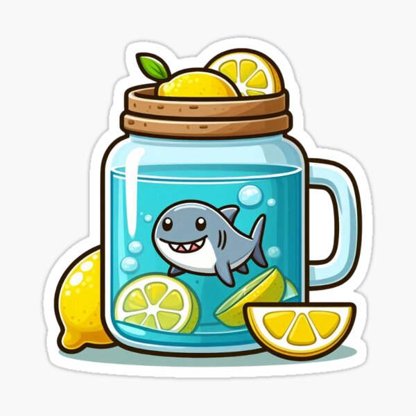 Artikel-Vorschau von Limonadenhai, designt und verkauft von Caffeinated Penguin.