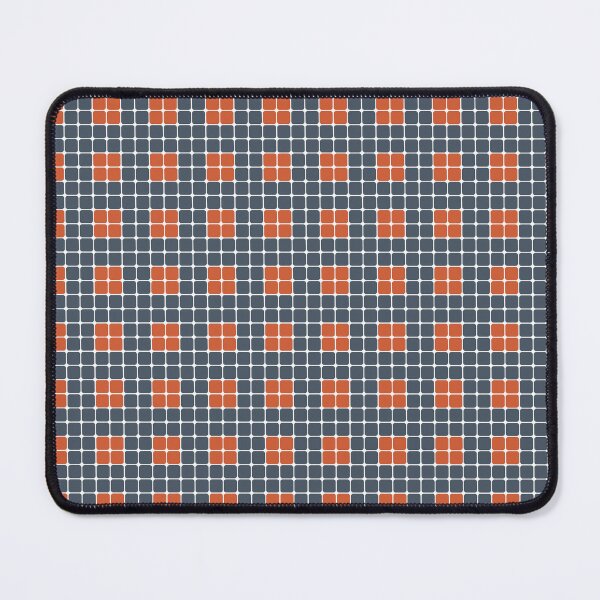 Item preview, Grid square line and pixel dot print pattern designed and sold by adbrotherstudio.