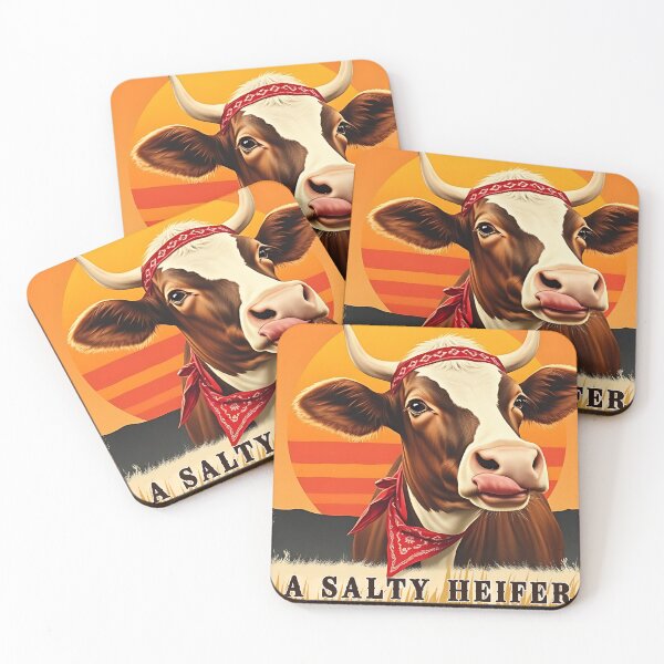 Item preview, Don't be a Salty Heifer designed and sold by KreativKulture.