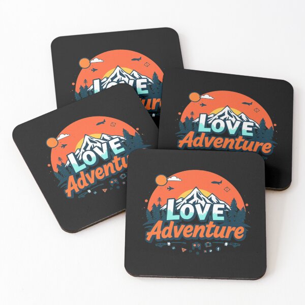 Item preview, LOVER'S ADVENTURE : Bold T-Shirt Design for Travel Lovers designed and sold by Mikel-empire.