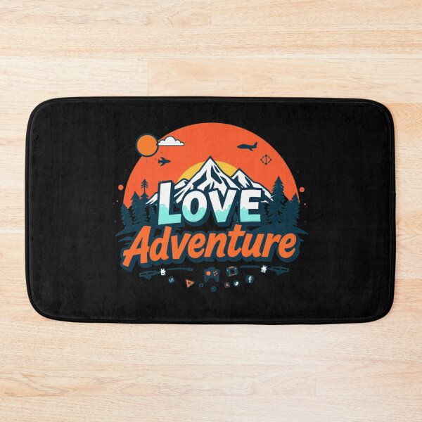 Item preview, LOVER'S ADVENTURE : Bold T-Shirt Design for Travel Lovers designed and sold by Mikel-empire.