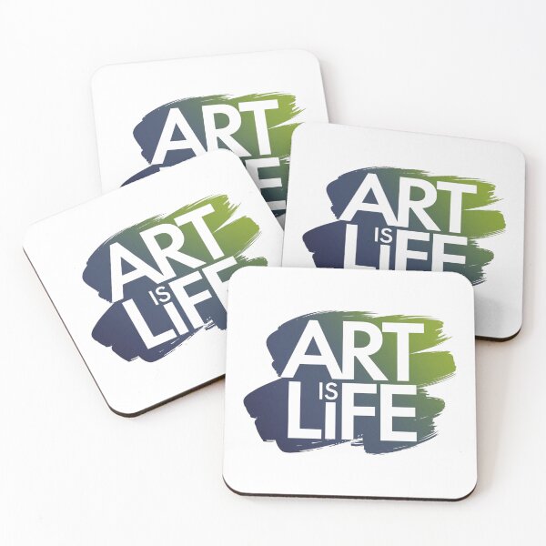 Item preview, Art Is Life – Art as a Heartbeat designed and sold by FrenchTouch77.