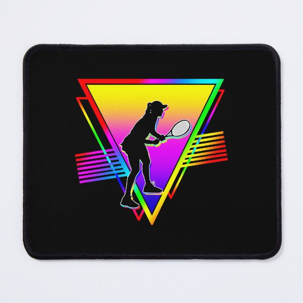 Item preview, Neon Ace - Retro Women’s Tennis Design designed and sold by miaa-artistshop.