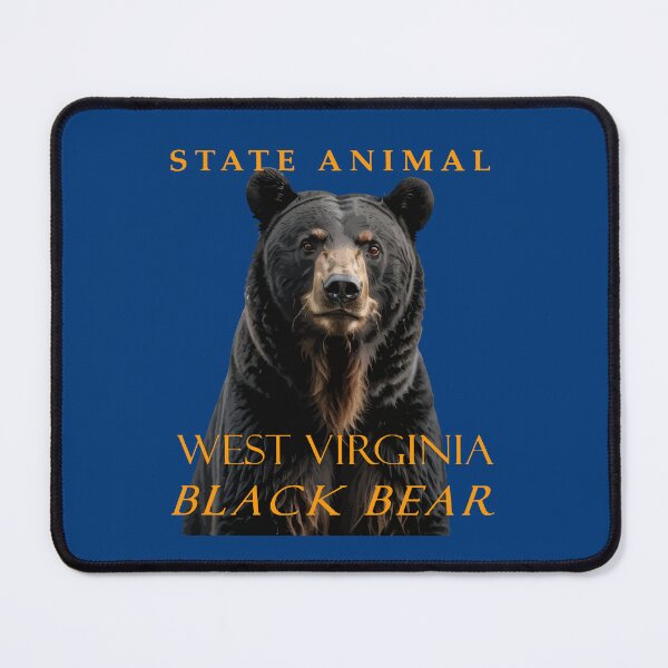 Item preview, West Virginia Territory Animal The Black Colored Bear designed and sold by taiche.