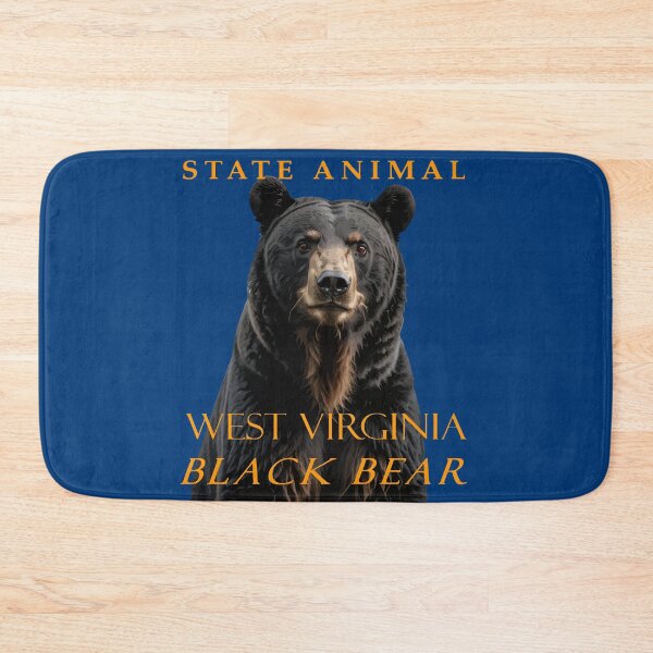 Item preview, West Virginia Territory Animal The Black Colored Bear designed and sold by taiche.