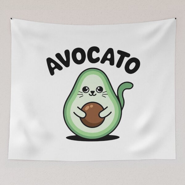 Item preview, Avocato – The world's most meowy avocado designed and sold by FrenchTouch77.