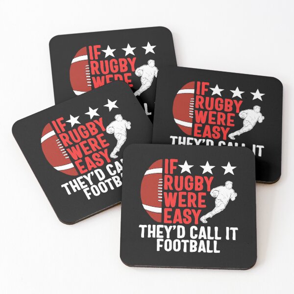 Item preview, Rugby Is Tough - Funny Football Comparison Design designed and sold by GabrieSketcham.