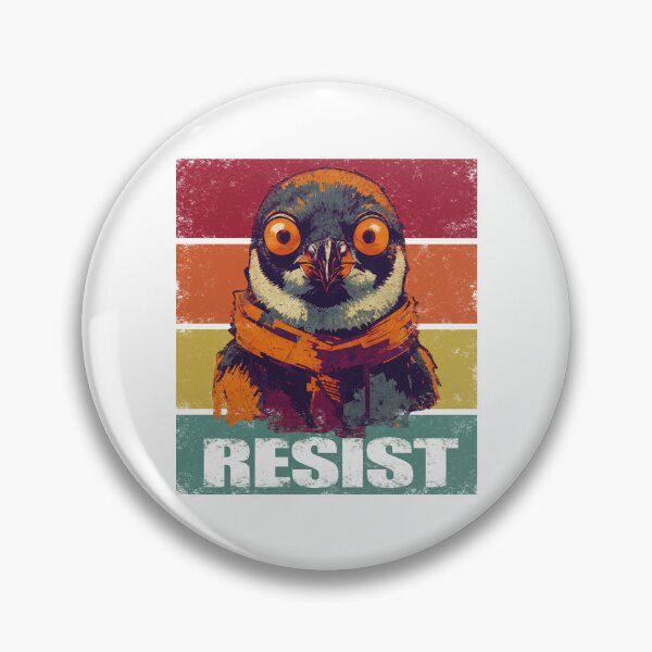 Item preview, Resist Penguin. designed and sold by EunsooLee.