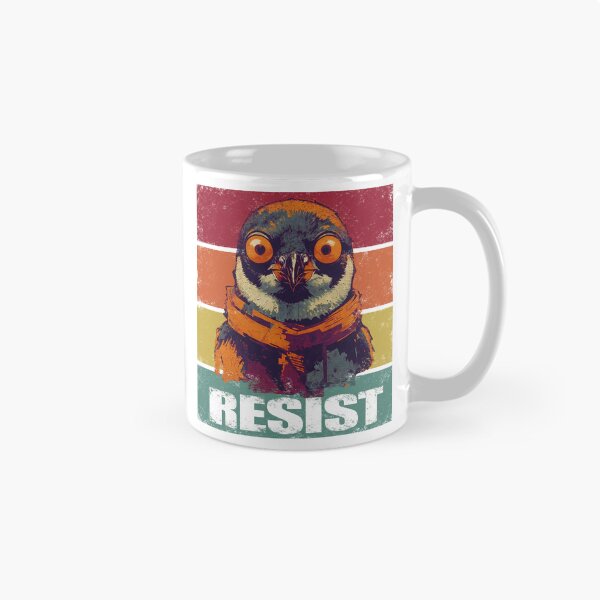 Item preview, Resist Penguin. designed and sold by EunsooLee.