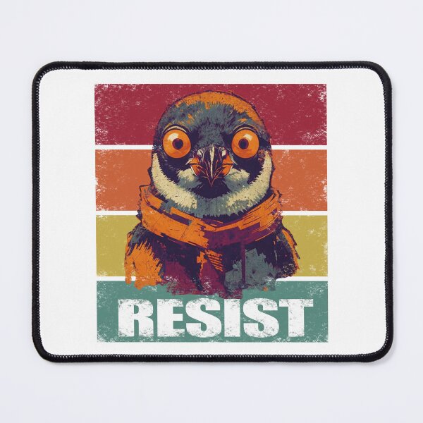 Item preview, Resist Penguin. designed and sold by EunsooLee.