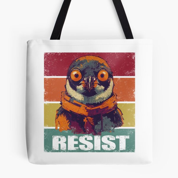 Item preview, Resist Penguin. designed and sold by EunsooLee.
