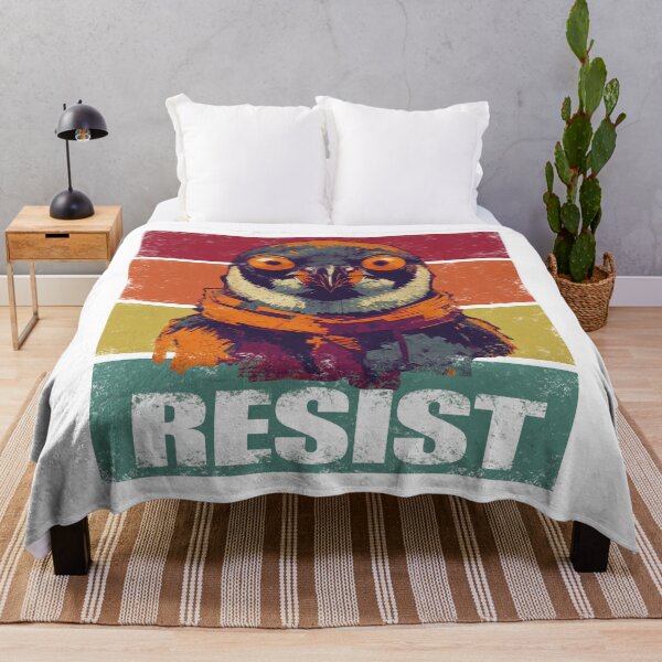 Item preview, Resist Penguin. designed and sold by EunsooLee.