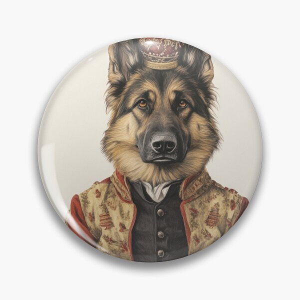 Item preview, German Shepherd reading a book designed and sold by Mauswohn.