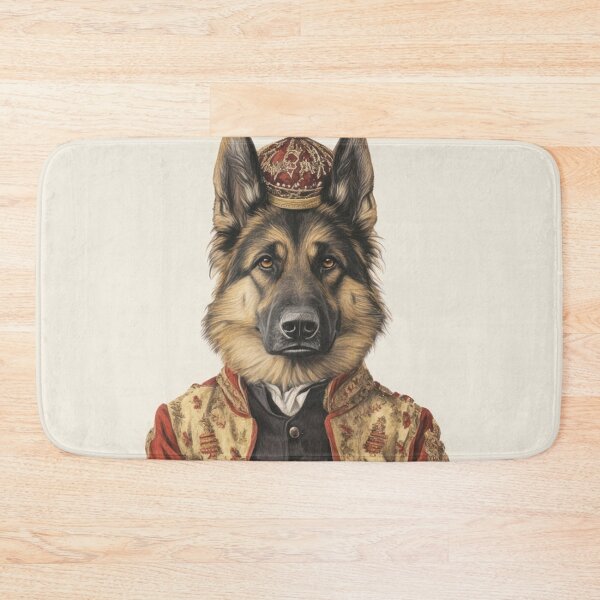 Item preview, German Shepherd reading a book designed and sold by Mauswohn.