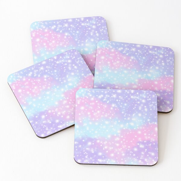 Item preview, Cosmic Calm – Sparkling Pastel Cloudscape designed and sold by MagicContOasis.
