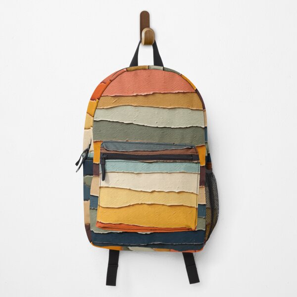 Item preview, Soul Stripes – Earthy Horizontal Oil Strokes designed and sold by BlindCatCreative.