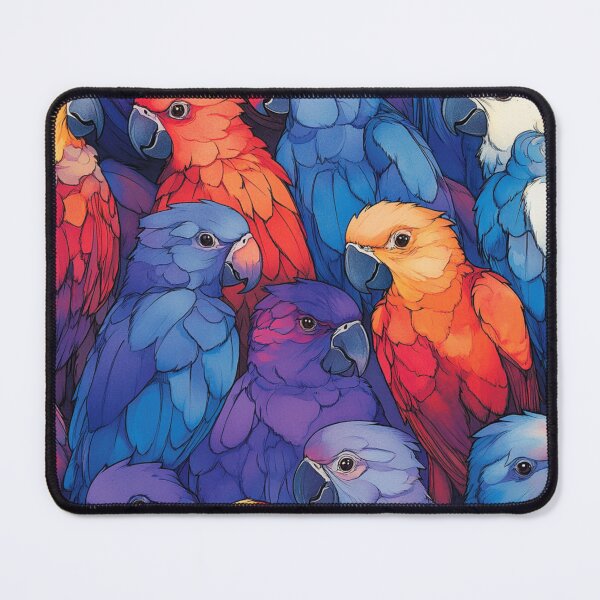 Item preview, Everybirdy Parrots Pattern 5 2025 designed and sold by GrinGalore.