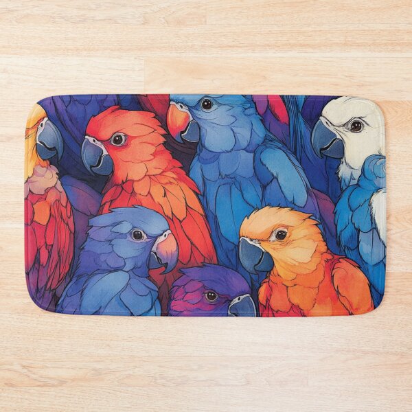 Item preview, Everybirdy Parrots Pattern 5 2025 designed and sold by GrinGalore.