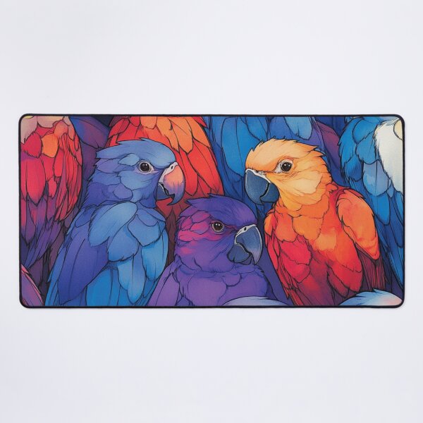 Item preview, Everybirdy Parrots Pattern 5 2025 designed and sold by GrinGalore.