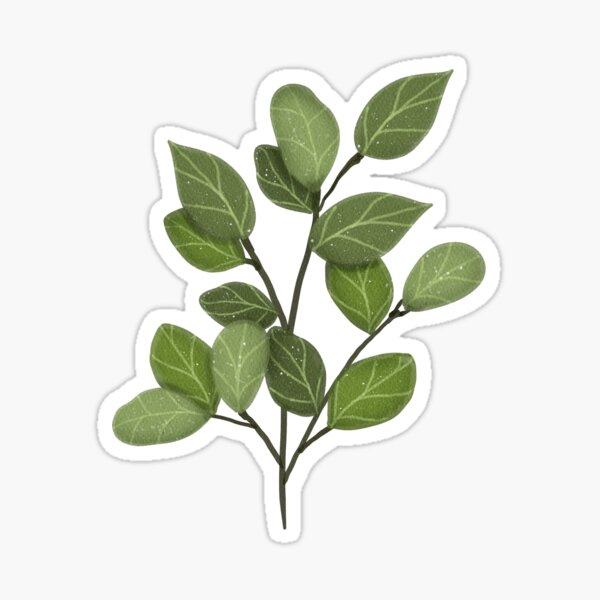 Item preview, Cute green leaf designed and sold by justmine8384.