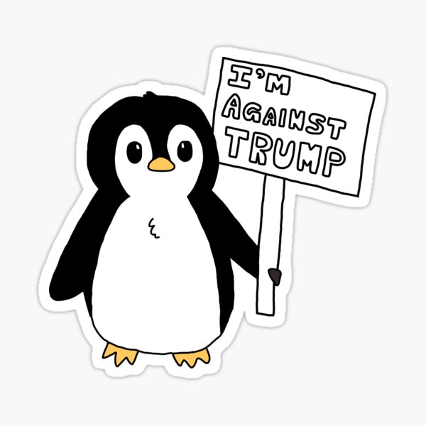 Item preview, Penguin Protesting designed and sold by Jaza278.