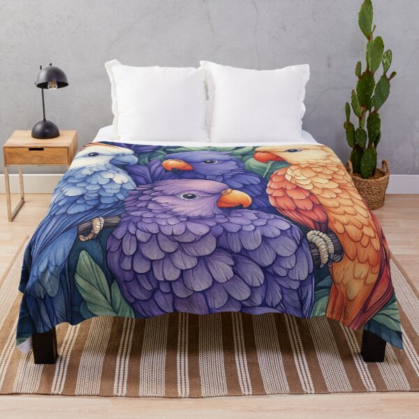Item preview, Everybirdy Parrots Pattern 6 2025 designed and sold by GrinGalore.