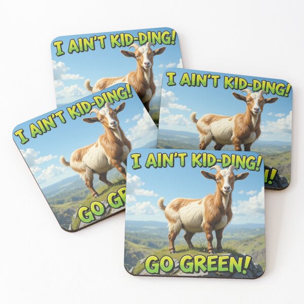 Item preview, friendly goat designed and sold by InezPhotography.