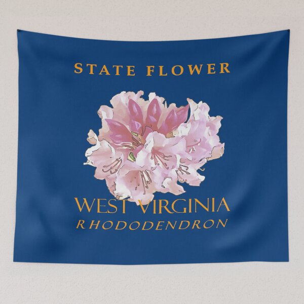 Item preview, West Virginia Territory Flower The Rhododendron designed and sold by taiche.