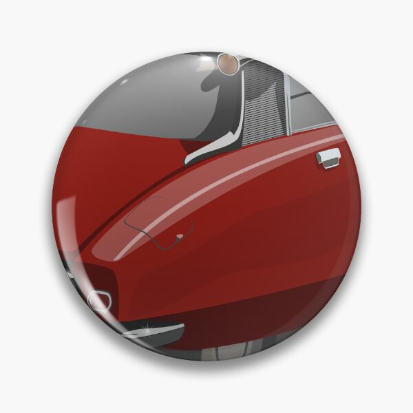 Item preview, Ooh La La Elegant French Classic Retro Car Andre DS ID Flying Saucer Déesse Goddess Rouge Red designed and sold by Steve Kidd Art.