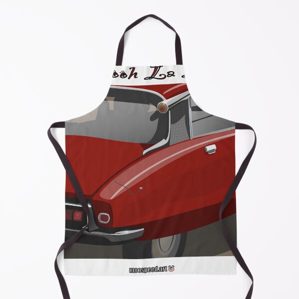 Item preview, Ooh La La Elegant French Classic Retro Car Andre DS ID Flying Saucer Déesse Goddess Rouge Red designed and sold by Steve Kidd Art.