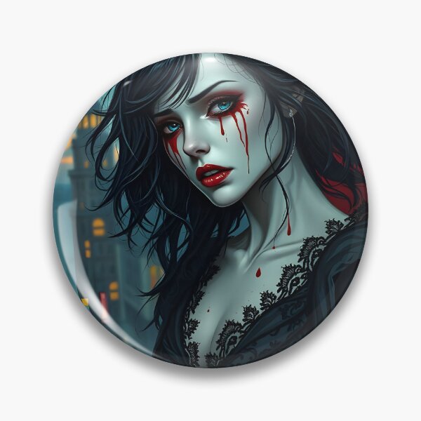 Item preview, Vampiress Crying Blood designed and sold by DarkJuliettes.